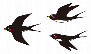つばめ去る